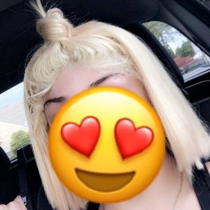 Cute blonde lace front wig.